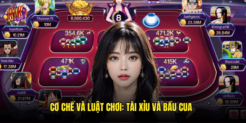 Cơ Chế Và Luật Chơi: Tài Xỉu Và Bầu Cua